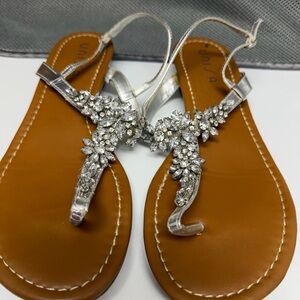 Unisa Women's Silver Sandals size 10